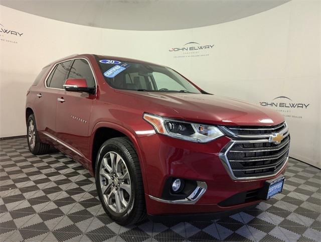 used 2020 Chevrolet Traverse car, priced at $29,190