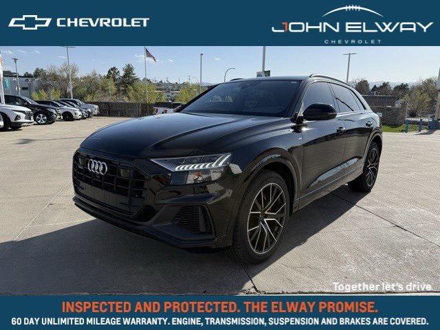 used 2021 Audi Q8 car, priced at $43,690