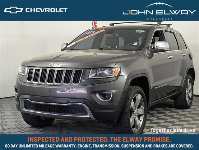 used 2015 Jeep Grand Cherokee car, priced at $14,590