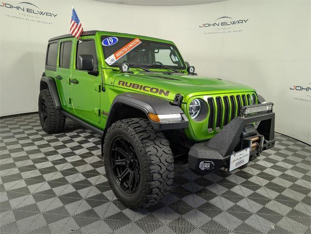 used 2019 Jeep Wrangler Unlimited car, priced at $35,690