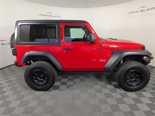 used 2018 Jeep Wrangler car, priced at $25,690