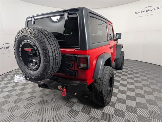 used 2018 Jeep Wrangler car, priced at $25,690