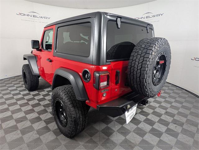 used 2018 Jeep Wrangler car, priced at $25,690