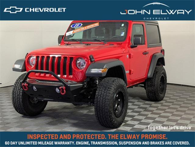 used 2018 Jeep Wrangler car, priced at $25,690