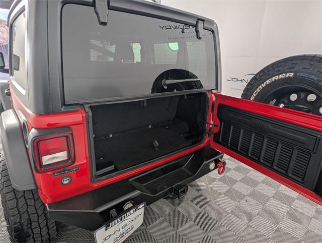 used 2018 Jeep Wrangler car, priced at $25,690