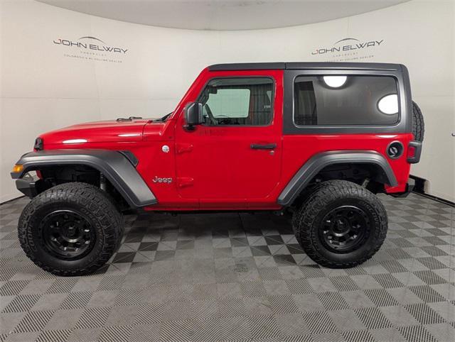 used 2018 Jeep Wrangler car, priced at $25,690