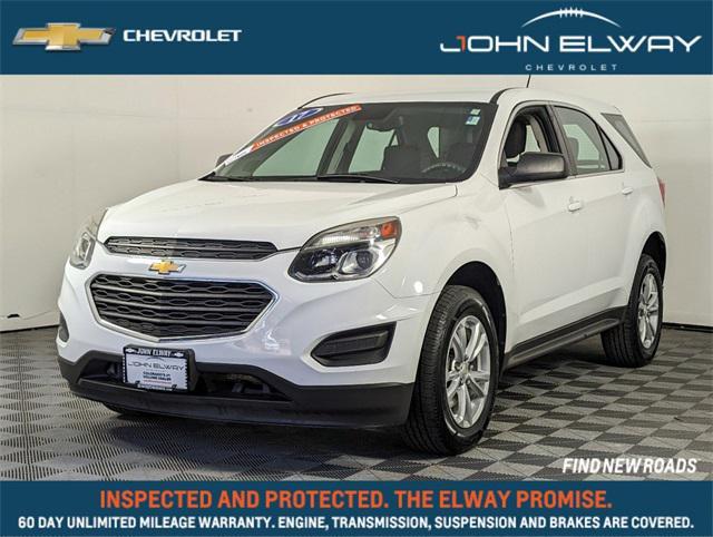 used 2017 Chevrolet Equinox car, priced at $16,090