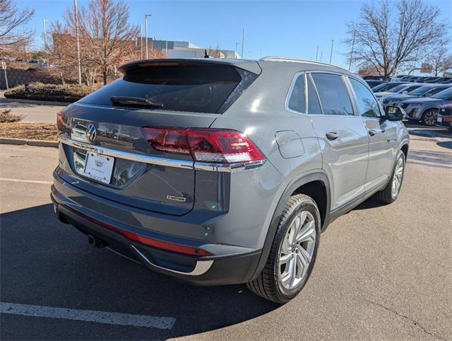 used 2021 Volkswagen Atlas Cross Sport car, priced at $25,190