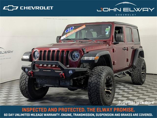 used 2021 Jeep Wrangler Unlimited car, priced at $40,690