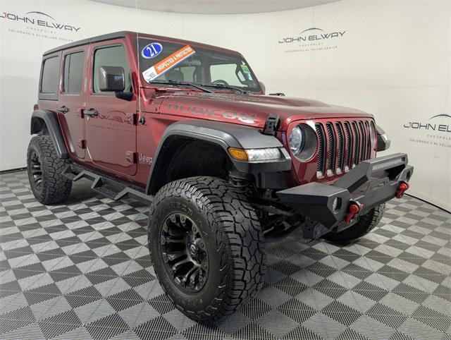 used 2021 Jeep Wrangler Unlimited car, priced at $40,690