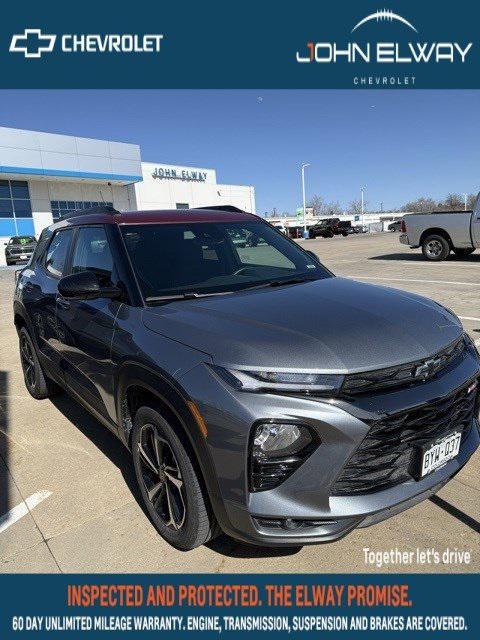 used 2022 Chevrolet TrailBlazer car, priced at $27,190