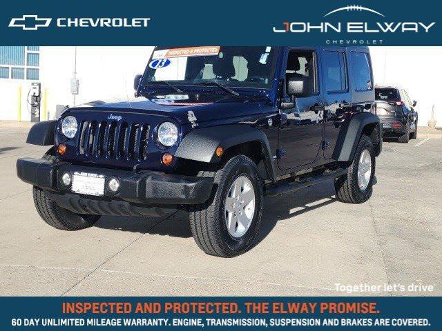 used 2013 Jeep Wrangler Unlimited car, priced at $18,690