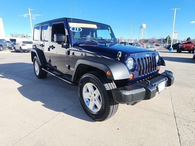 used 2013 Jeep Wrangler Unlimited car, priced at $18,690