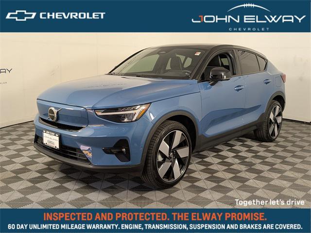 used 2022 Volvo C40 Recharge Pure Electric car, priced at $31,690