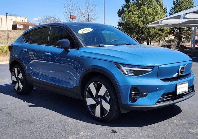used 2022 Volvo C40 Recharge Pure Electric car, priced at $31,690