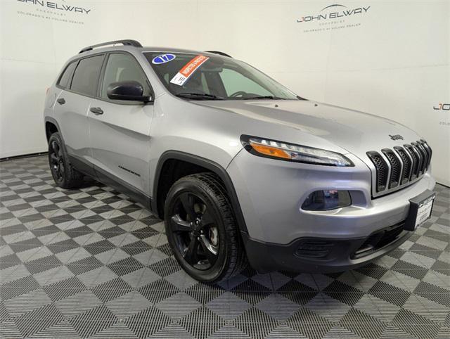 used 2017 Jeep Cherokee car, priced at $13,190