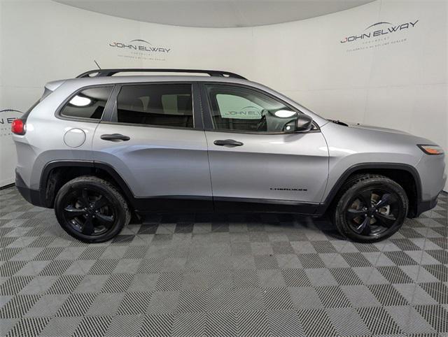 used 2017 Jeep Cherokee car, priced at $13,190