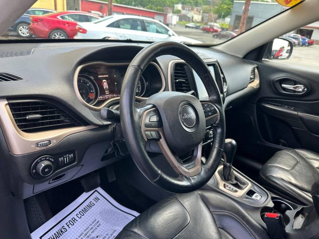 used 2015 Jeep Cherokee car, priced at $13,995