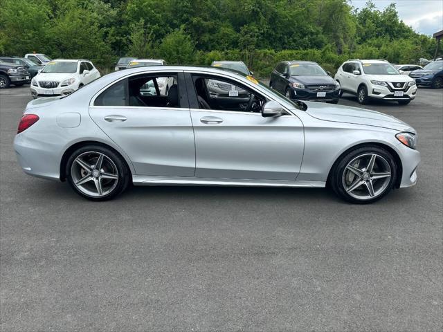 used 2015 Mercedes-Benz C-Class car, priced at $15,995