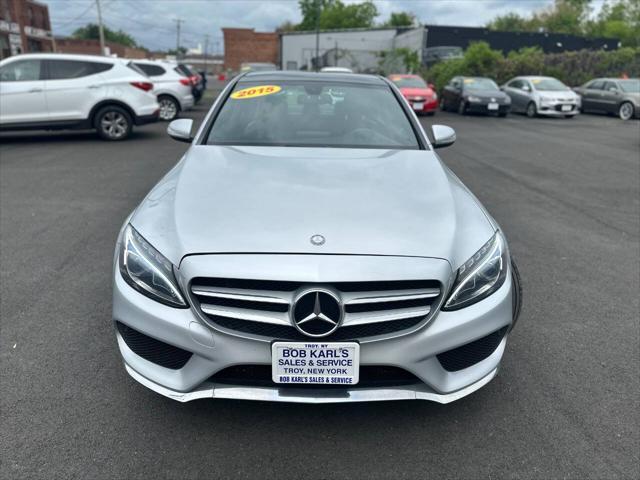 used 2015 Mercedes-Benz C-Class car, priced at $15,995
