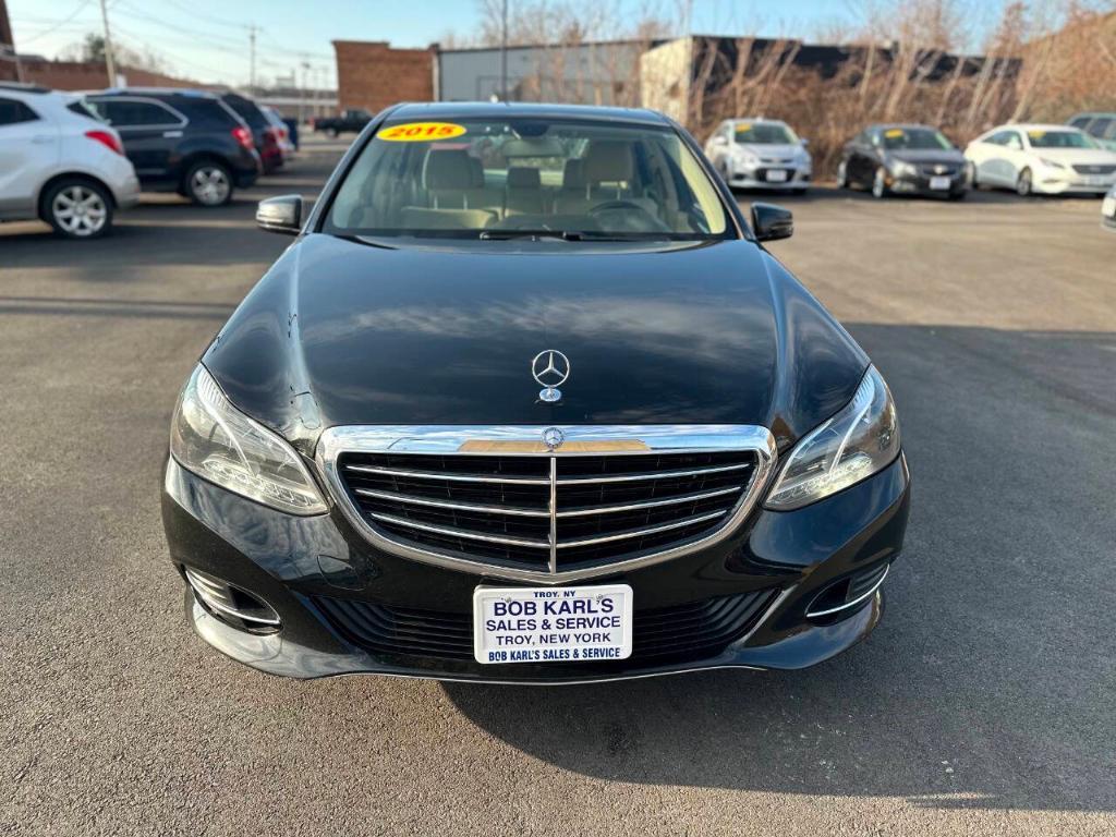 used 2015 Mercedes-Benz E-Class car, priced at $15,995