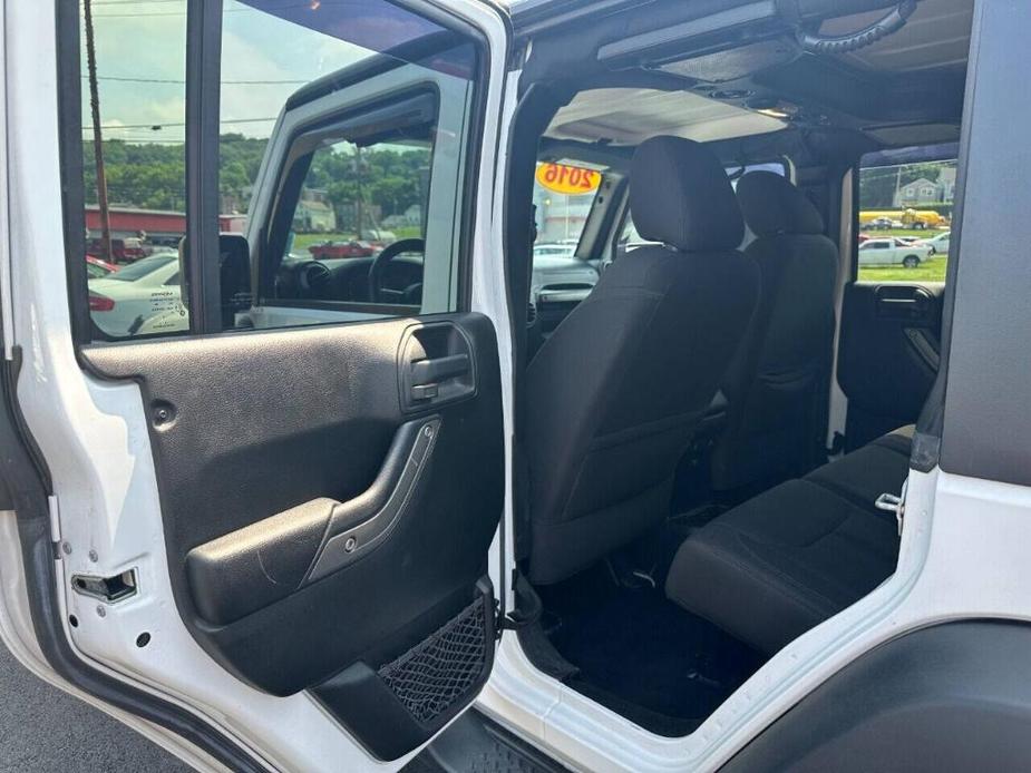 used 2016 Jeep Wrangler Unlimited car, priced at $21,995