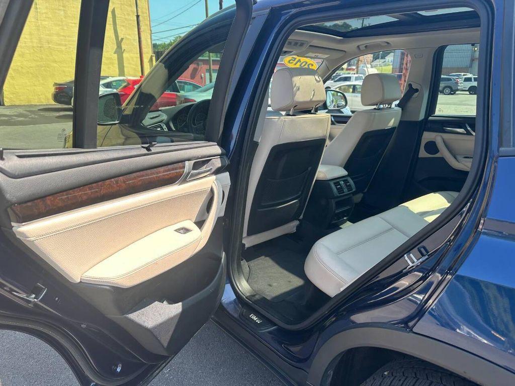 used 2015 BMW X3 car, priced at $14,895