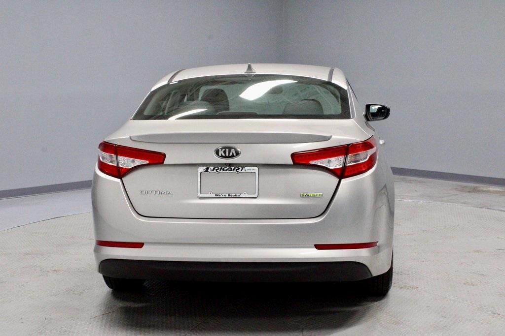 used 2012 Kia Optima Hybrid car, priced at $6,462