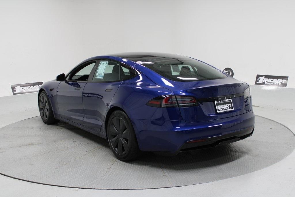 used 2023 Tesla Model S car, priced at $55,139