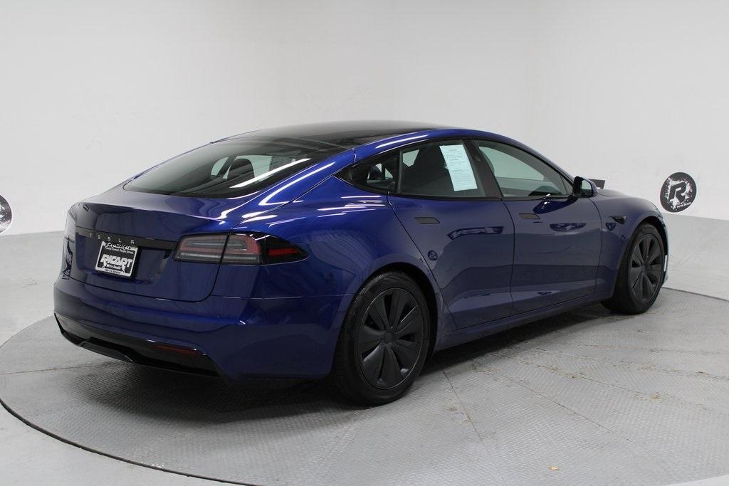 used 2023 Tesla Model S car, priced at $55,139