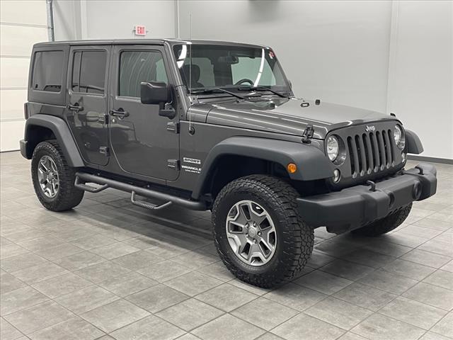used 2016 Jeep Wrangler Unlimited car, priced at $24,495