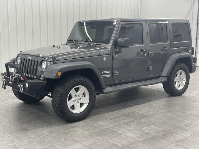 used 2018 Jeep Wrangler JK Unlimited car, priced at $22,699