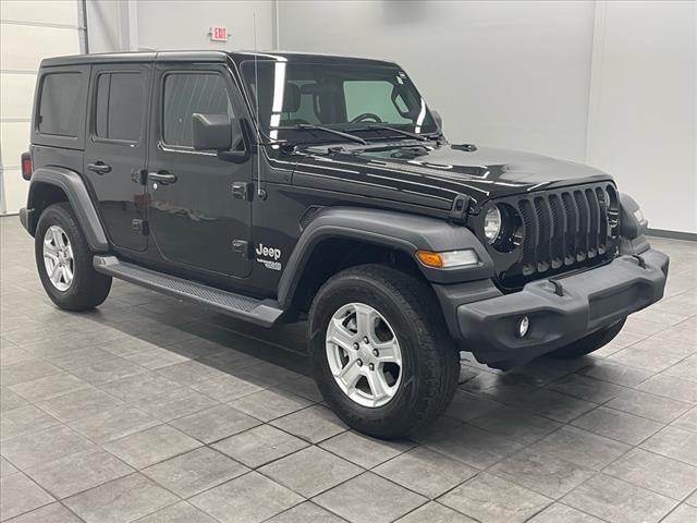 used 2020 Jeep Wrangler Unlimited car, priced at $27,199