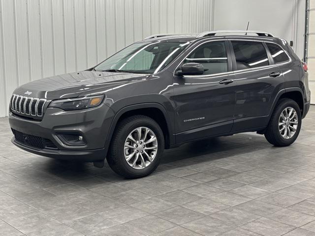 used 2021 Jeep Cherokee car, priced at $23,999