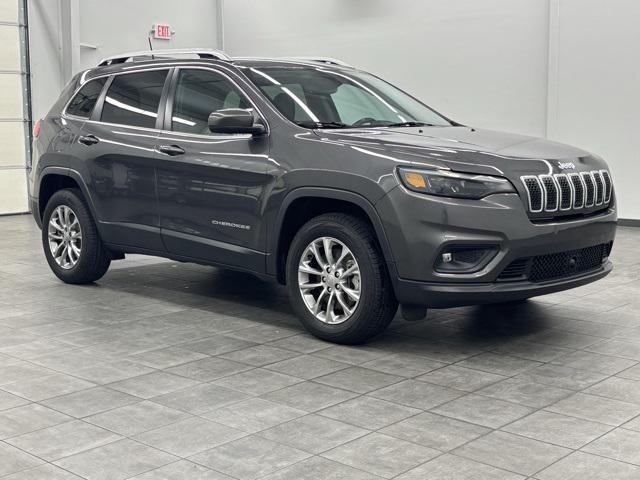 used 2021 Jeep Cherokee car, priced at $23,999