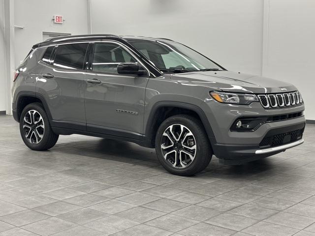 used 2024 Jeep Compass car, priced at $25,459