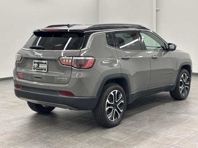 used 2024 Jeep Compass car, priced at $25,459