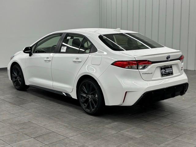 new 2025 Toyota Corolla Hybrid car, priced at $27,199