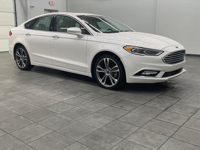 used 2017 Ford Fusion car, priced at $15,399