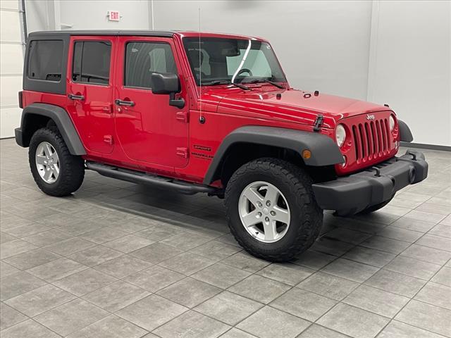 used 2014 Jeep Wrangler Unlimited car, priced at $16,999