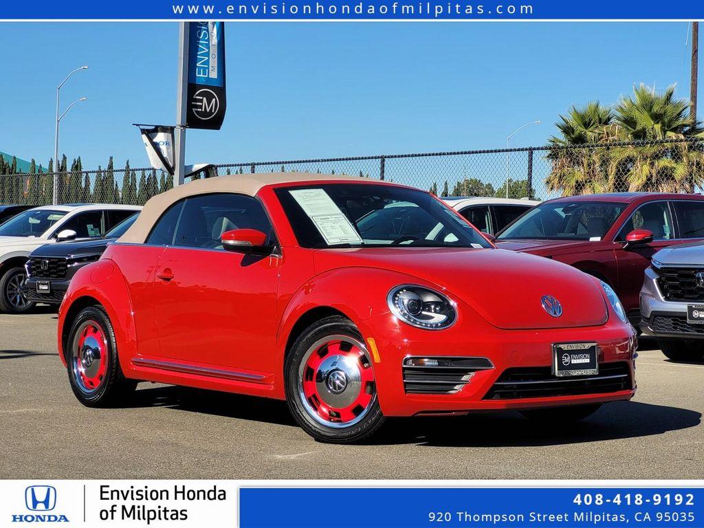 used 2018 Volkswagen Beetle car, priced at $18,788