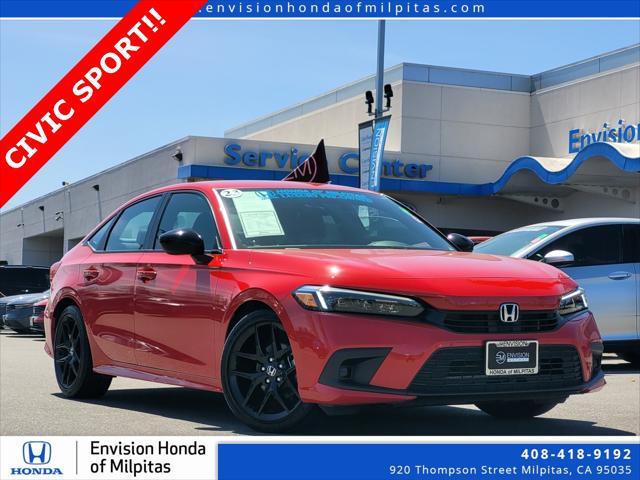 used 2023 Honda Civic car, priced at $22,988