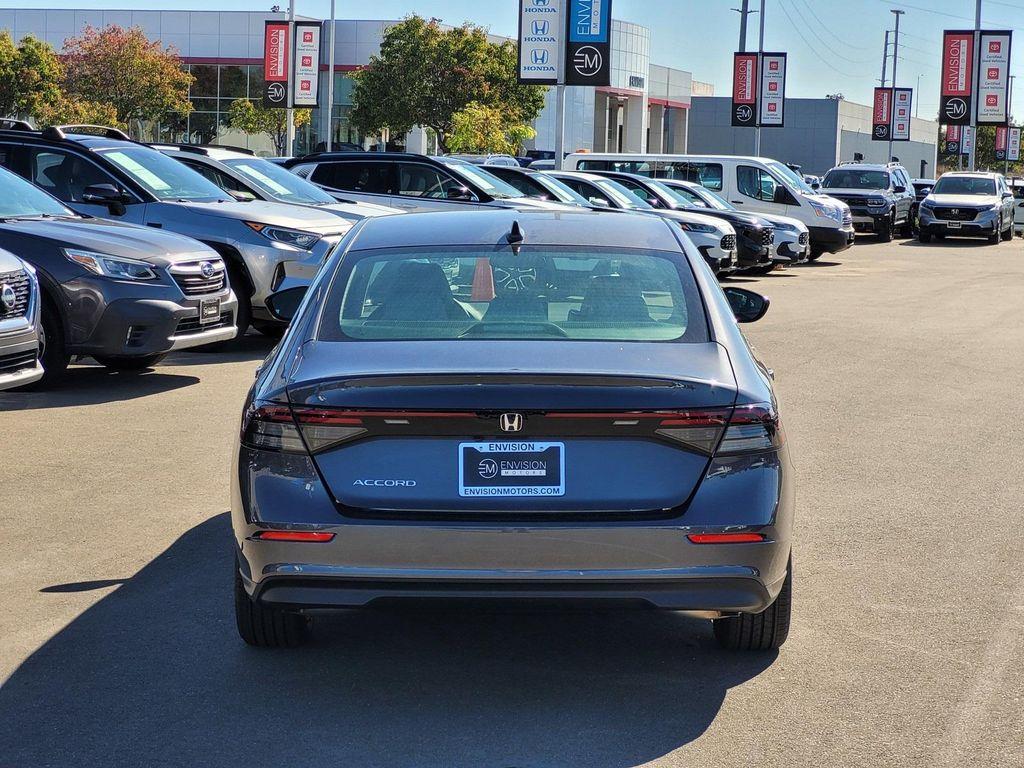 new 2025 Honda Accord car, priced at $29,490