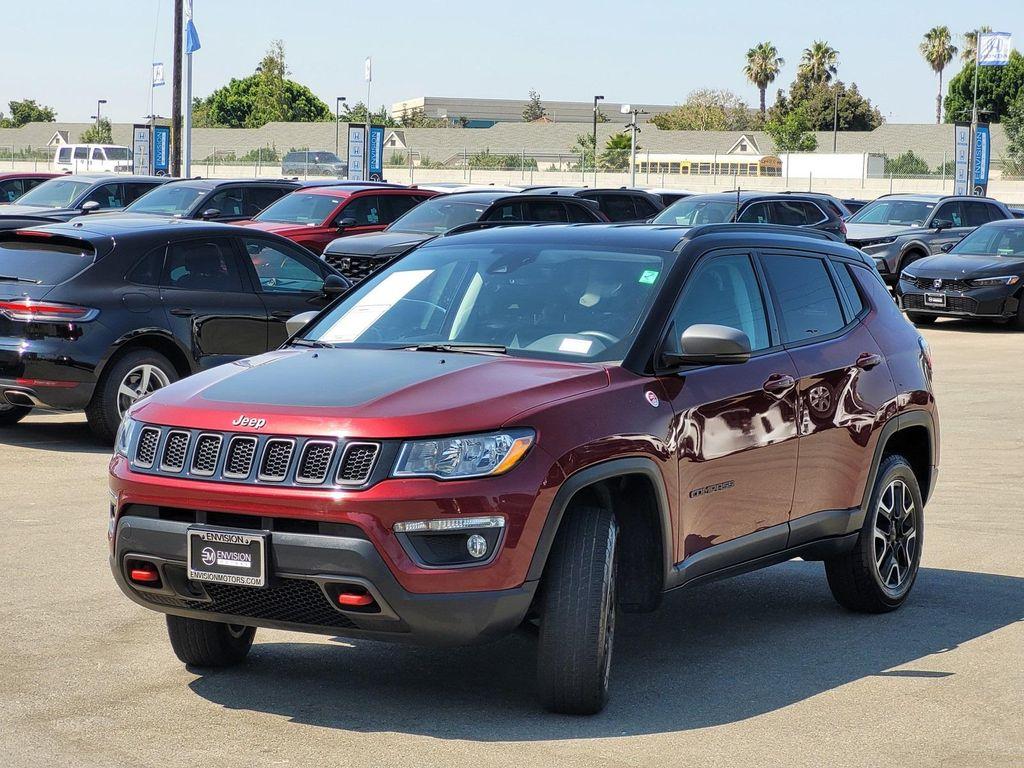 used 2021 Jeep Compass car, priced at $15,788
