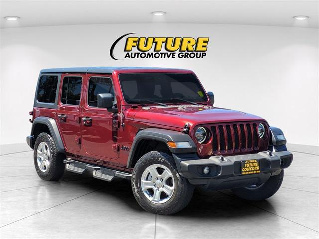 used 2021 Jeep Wrangler Unlimited car, priced at $27,888