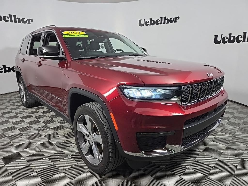 used 2021 Jeep Grand Cherokee L car, priced at $33,995