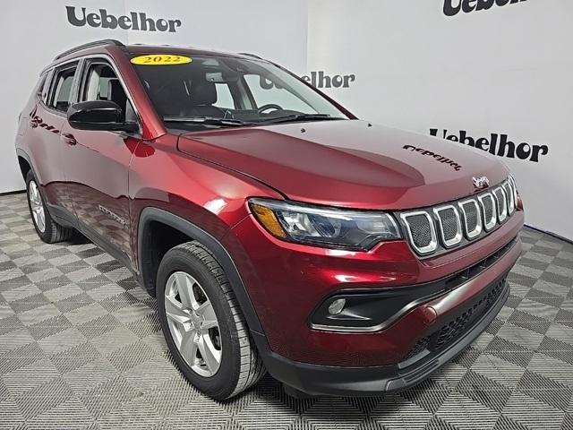 used 2022 Jeep Compass car, priced at $19,495