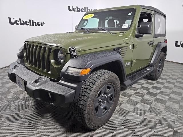 used 2020 Jeep Wrangler car, priced at $23,995