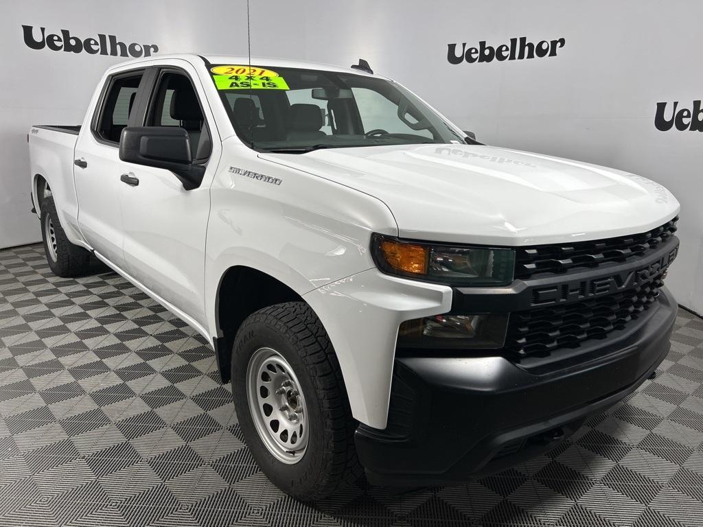 used 2021 Chevrolet Silverado 1500 car, priced at $20,500