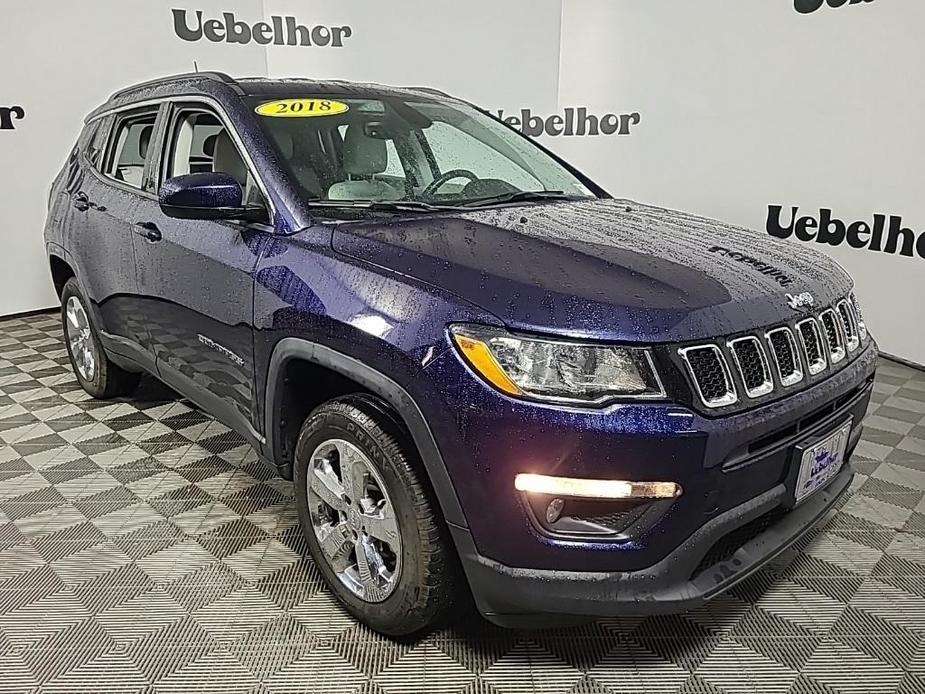 used 2018 Jeep Compass car, priced at $18,325
